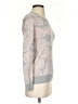 Ann Taylor LOFT Outlet Floral Gray Pullover Sweater Size XS - photo 4