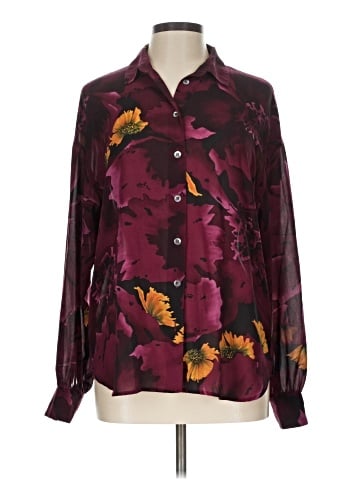 Liz Claiborne Collection Long Sleeve Blouse (view 1)