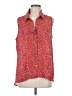 CAbi 100% Polyester Red Sleeveless Blouse Size M - photo 1