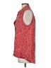 CAbi 100% Polyester Red Sleeveless Blouse Size M - photo 5