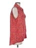 CAbi 100% Polyester Red Sleeveless Blouse Size M - photo 4