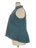 Dana Buchman 100% Polyester Teal Sleeveless Blouse Size XXL - photo 5