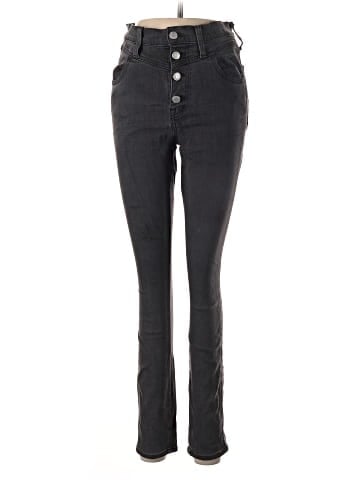 Madewell 10" High-Rise Roadtripper Jeans in Warren Wash: Button-Front Yoke Edition (view 1)