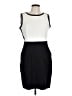 Lands' End Color Block Black Cocktail Dress Size 12 - photo 1