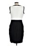 Lands' End Color Block Black Cocktail Dress Size 12 - photo 2
