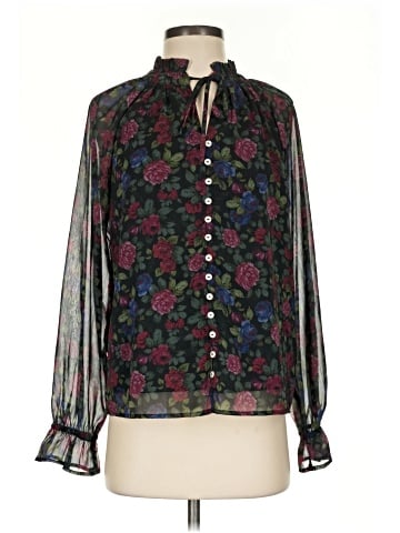 Saks Fifth Avenue Long Sleeve Blouse (view 1)