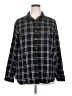 Jachs Girlfriend Plaid Black Long Sleeve Button-Down Shirt Size XXL - photo 1