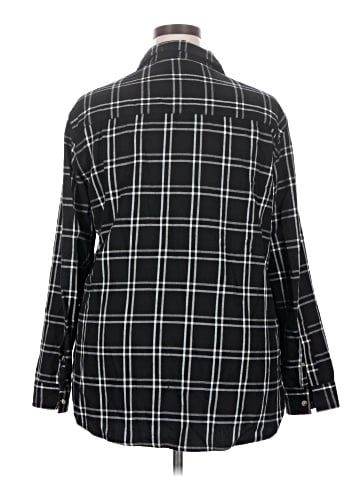 Jachs Girlfriend Long Sleeve Button-Down Shirt (view 2)