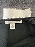 Halogen 100% Polyester Metallic Black Formal Skirt Size 14 - photo 4