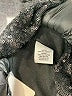 Halogen 100% Polyester Metallic Black Formal Skirt Size 14 - photo 5