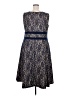 AA Studio AA 100% Polyester Blue Cocktail Dress Size 20 - photo 2