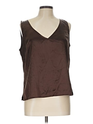 Tapemeasure Sleeveless Blouse (view 1)