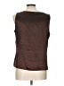 Tapemeasure Brown Sleeveless Blouse Size 12 - photo 2