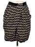 Fei Chevron-herringbone Black Casual Skirt Size 6 - photo 1