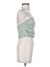 Unbranded Green Sleeveless Top Size S (petite) - photo 4