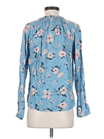 Rebecca Taylor Long Sleeve Silk Top (view 2)