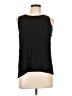 Halogen Black Sleeveless T-Shirt Size L - photo 1