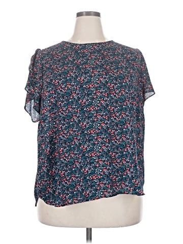 Philosophy Republic Clothing Short Sleeve Blouse (view 1)