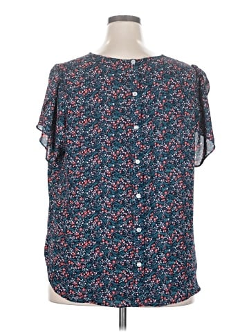 Philosophy Republic Clothing Short Sleeve Blouse (view 2)