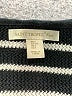 Saint Tropez West 100% Baumwolle Stripes Black Pullover Sweater Size L - photo 7