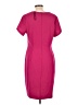Connected Apparel Solid Pink Cocktail Dress Size 12 - photo 2