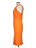 Zara Orange Cocktail Dress Size L - photo 5