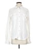 Paige 100% Lyocell White Long Sleeve Button-Down Shirt Size S - photo 1