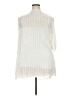 Catherines Stripes White Cardigan Size 2X - photo 2