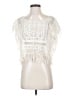 Zara Basic Ivory Short Sleeve Top Size S - photo 1