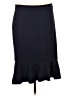 Cato Solid Blue Formal Skirt Size L - photo 1