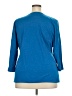 Soft Surroundings Blue 3/4 Sleeve Top Size 3X - photo 2