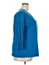 Soft Surroundings Blue 3/4 Sleeve Top Size 3X - photo 4