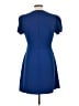 Donna Morgan Solid Blue Casual Dress Size 12 - photo 2