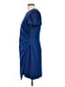 Donna Morgan Solid Blue Casual Dress Size 12 - photo 5