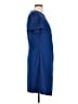 Donna Morgan Solid Blue Casual Dress Size 12 - photo 4