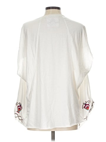 JW Los Angeles 3/4 Sleeve Blouse (view 2)