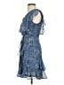 Tommy Hilfiger 100% Polyester Paisley Blue Cocktail Dress Size 4 (petite) - photo 5