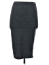 Forever 21 Solid Gray Casual Skirt Size S - photo 2