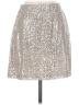 Old Navy Metallic Silver Tan Formal Skirt Size S - photo 1