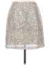 Old Navy Metallic Silver Tan Formal Skirt Size S - photo 2