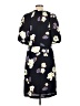 Lewit 100% Viscose Floral Black Casual Dress Size 10 - photo 2