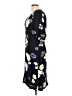 Lewit 100% Viscose Floral Black Casual Dress Size 10 - photo 5