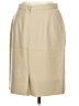 Marks & Spencer Solid Ivory Formal Skirt Size UK 16 / US 12 - photo 2
