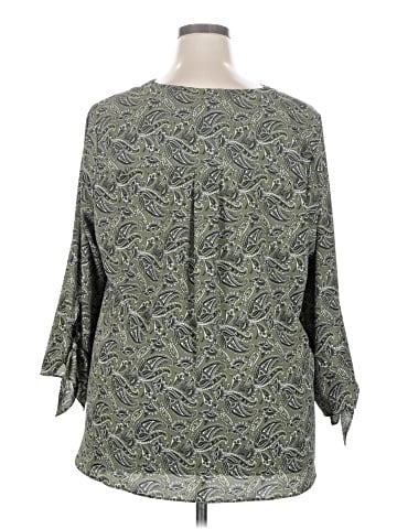 MICHAEL Michael Kors 3/4 Sleeve Blouse (view 2)