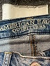 American Eagle Outfitters Graphic Blue Jeans Size 00 - photo 4
