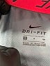 Nike 100% Polyester Solid Gray Athletic Shorts Size S - photo 3