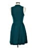 Everly Solid Teal Cocktail Dress Size M - photo 2
