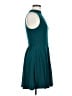 Everly Solid Teal Cocktail Dress Size M - photo 4