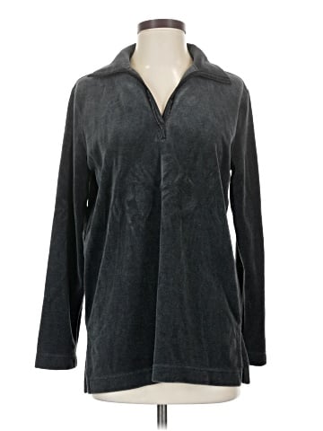 Lizwear by Liz Claiborne Long Sleeve Top (view 1)