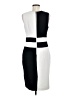 Ann Taylor Color Block Black Cocktail Dress Size 6 - photo 2